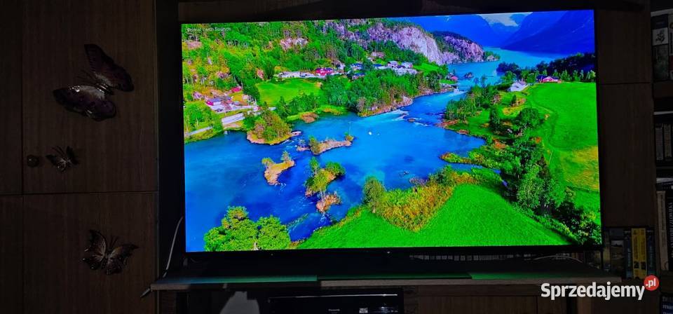 Telewizor Panasonic 4k 65 w idealnym stanie 65cale Żory sprzedam