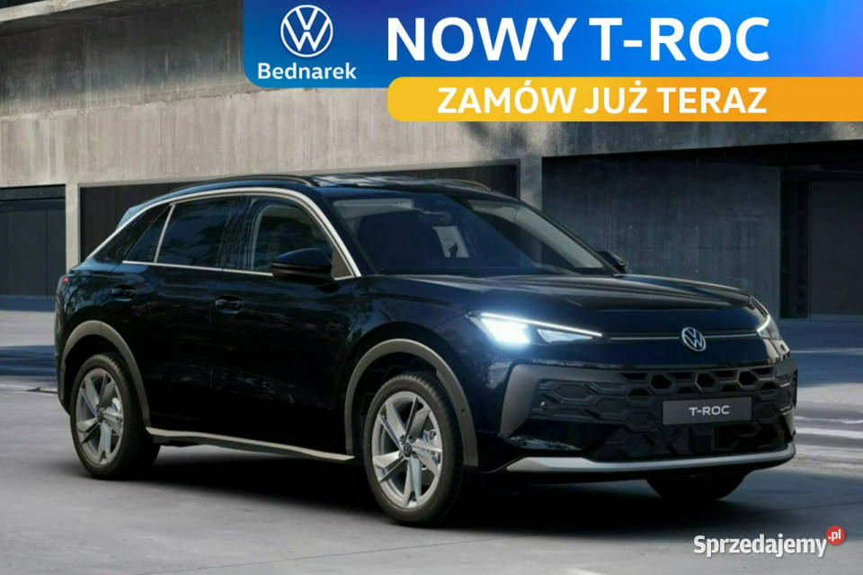 Volkswagen TRoc Wersja Life 15 eTSI 116 DSG komputer pokładowy T-Roc Łódź