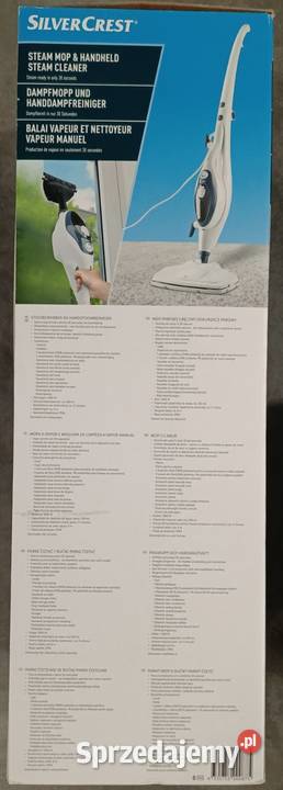 SILVERCREST Mop i ręczny odkurzacz parowy 1500 W Ełk