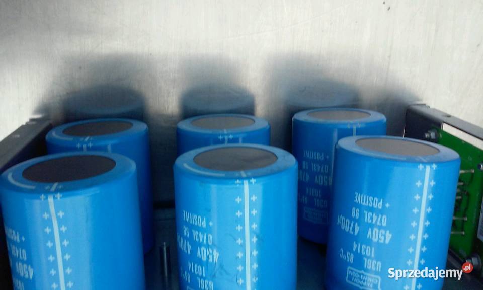 NIPPON CHEMICON CAPACITOR 4700UF 450V U36L Części i akcesoria Gołębiewo Wielkie