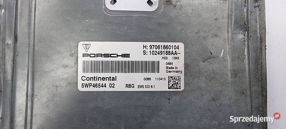 KOMPUTER SILNIKA ECU PORSCHE PANAMERA TURBO 970 Lipno sprzedam
