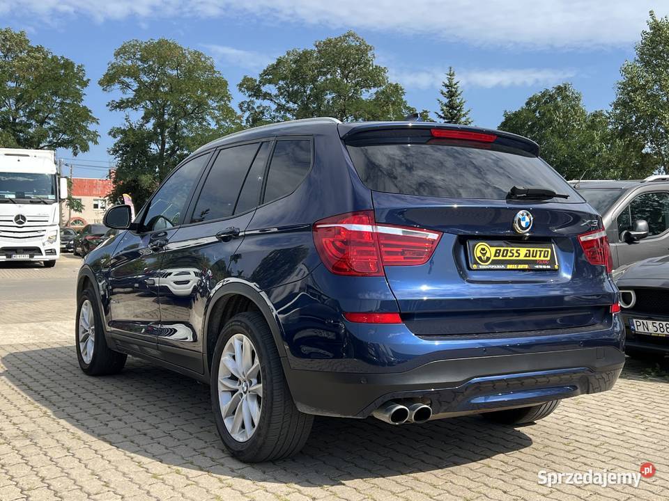 BMW X3 2017 elektrycznie ustawiane fotele