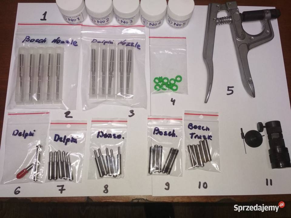 Frezy docieraki do gniazd zaworów wtryskiwaczy i lubuskie Słubice