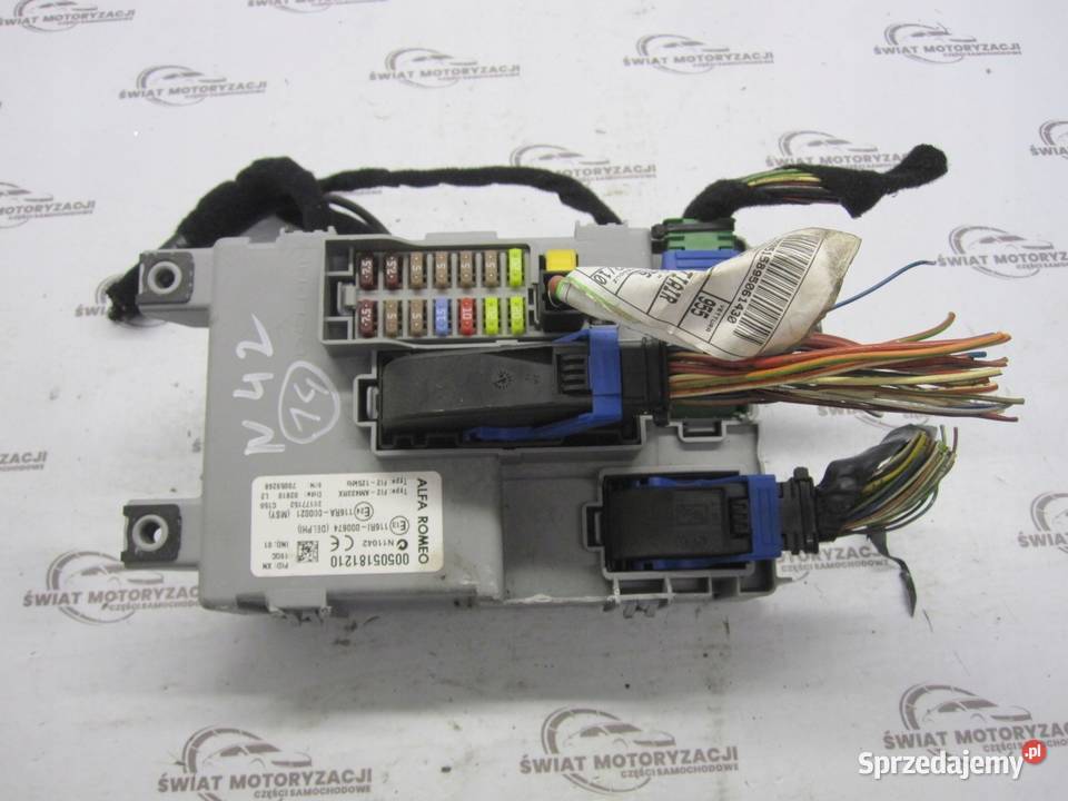 ALFA ROMEO MITO 10r moduł BSI 00505181210 osobowe Kielce sprzedam