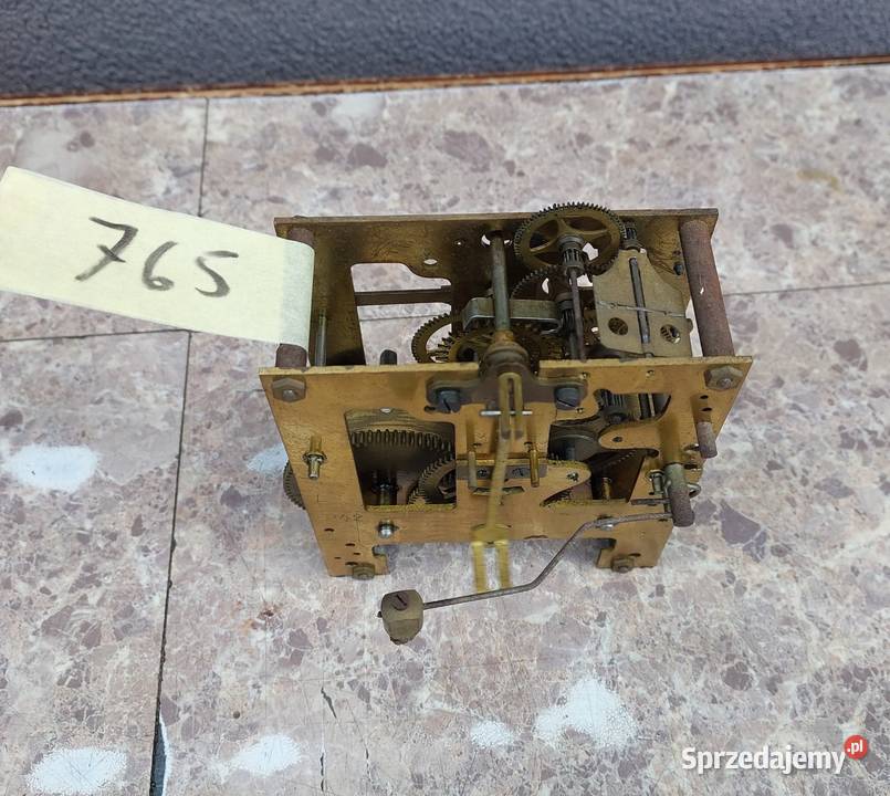765 Mechanizm zegara ściennego P42 Gustav Becker Tczew sprzedam
