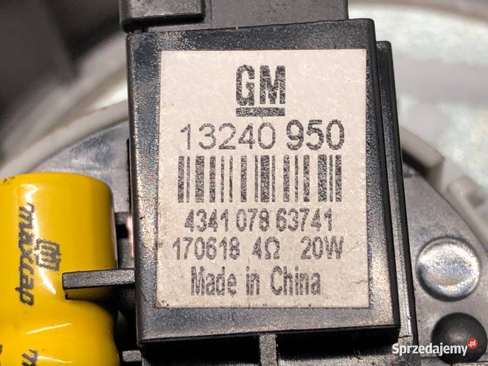 GŁOŚNIKI KOMPLET OPEL ADAM 39117926 Hatchback