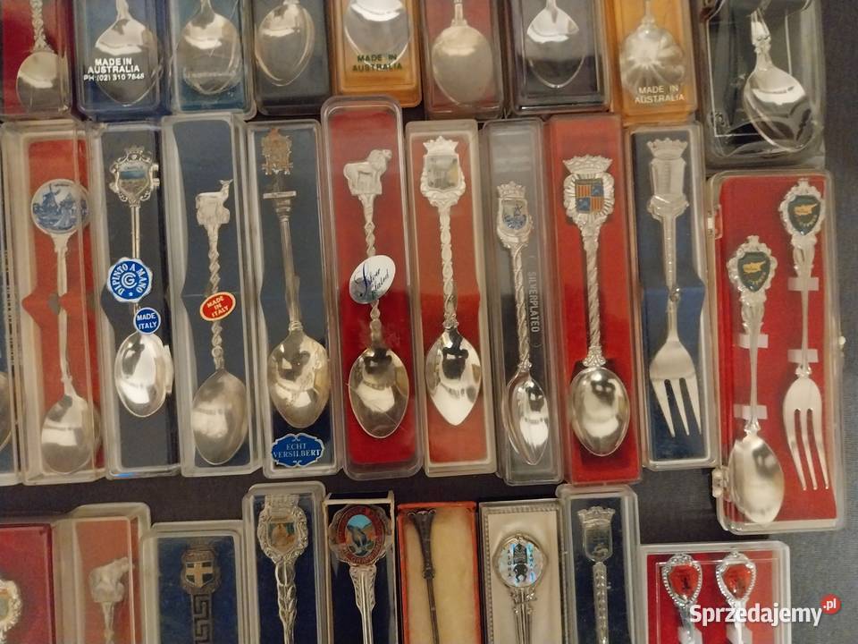 Łyżeczki kolekcjoneskie warmińsko-mazurskie Ełk