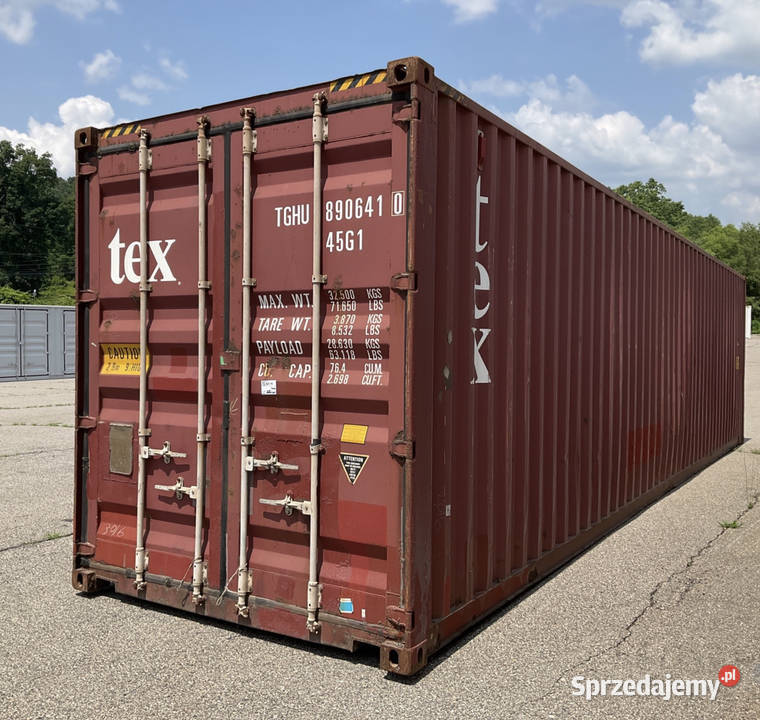 Kontener morski magazyn 40HC 12 metrowy