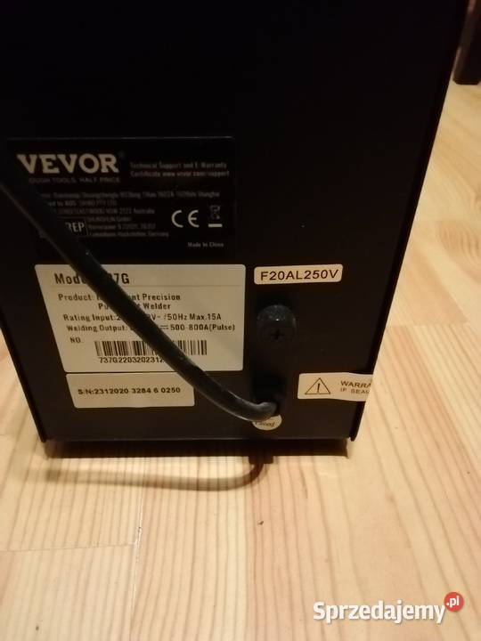 Zgrzewarka do ogniw vevor 737 g Pozostałe Leśna sprzedam