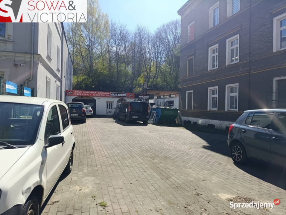 Działka usługowa w centrum Wałbrzycha asfalt Sprzedaż Nieruchomości