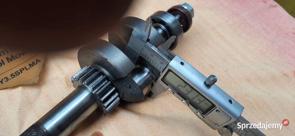 Wał korbowy do kosiarki BQ TRY35 SPLMA Skwierzyna