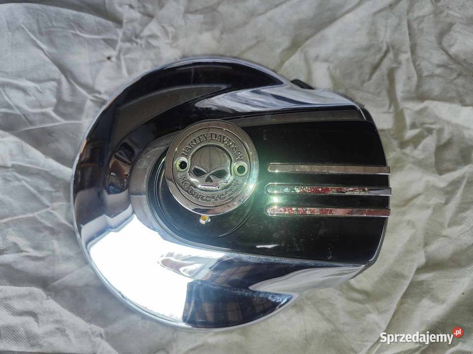 Harley Filtr Powietrza KN skull Filtry powietrza Trzciana