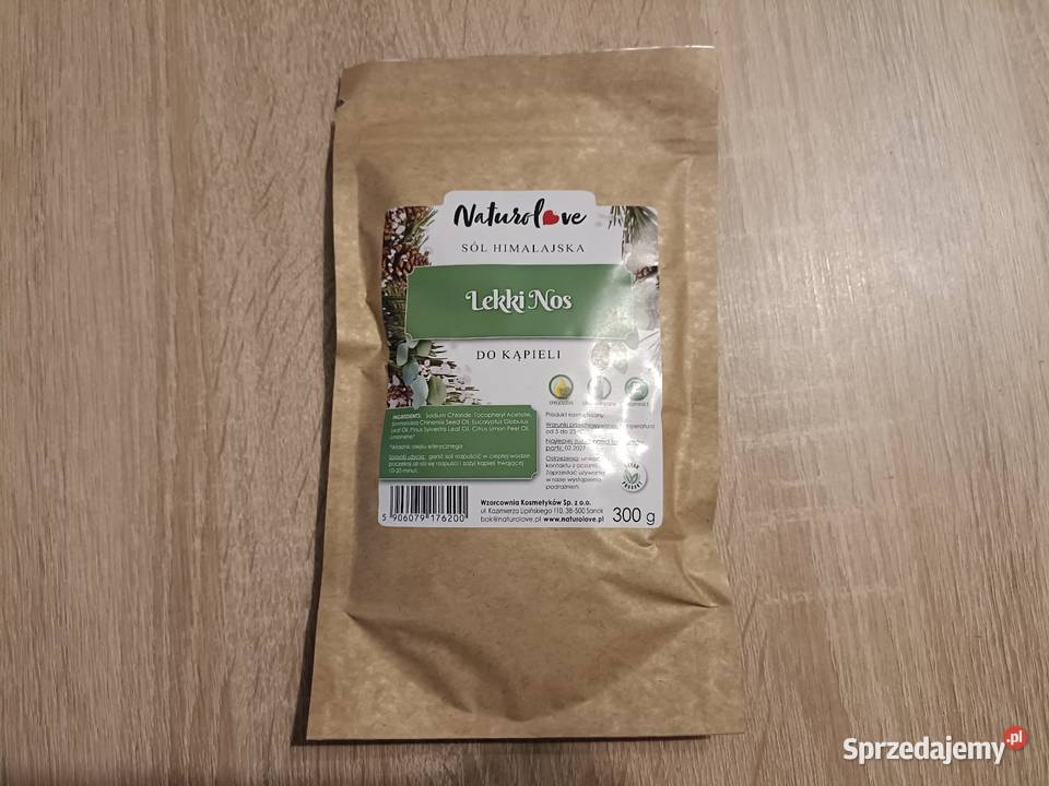 Sól Himalajska do kąpieli Lekki Nos 300g