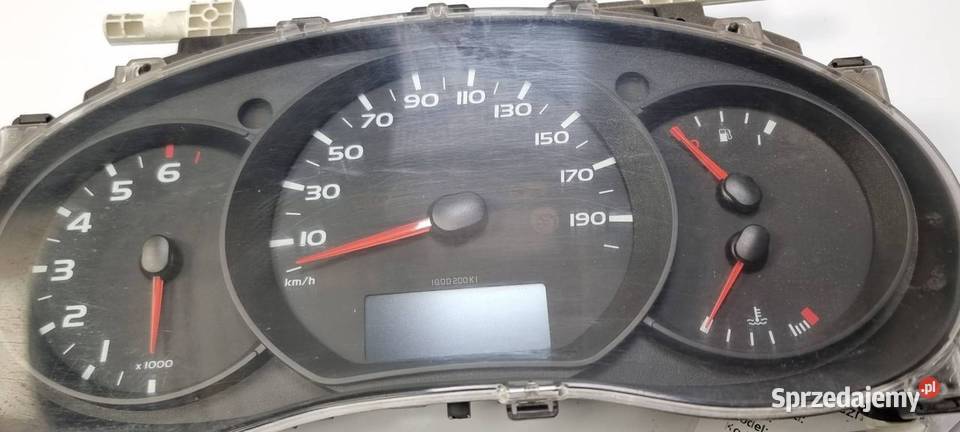 LICZNIK ZEGAR RENAULT MASTER III P248104860R Lipno