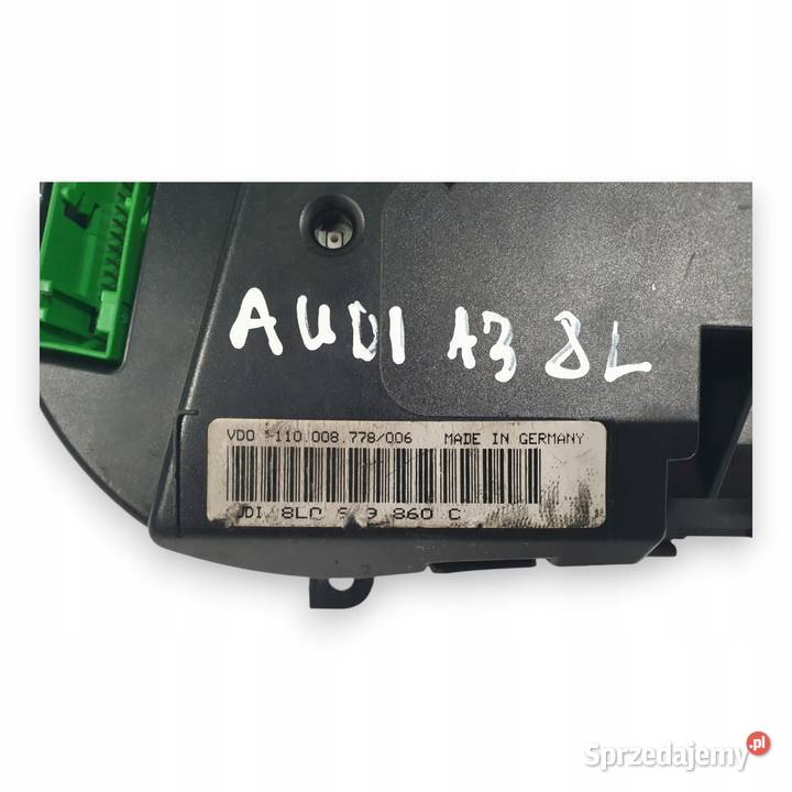 LICZNIK ZEGARY 8L0919860C Audi A3 8L 16 8V 18