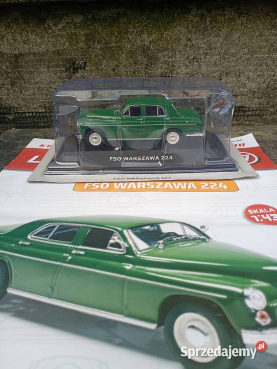 WARSZAWA 224 sedan Kultowe auta PRL Deagostini
