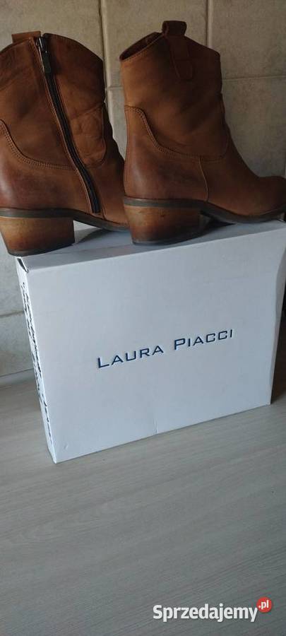 Buty damskie botki Laura Piacci Kozaki lubelskie