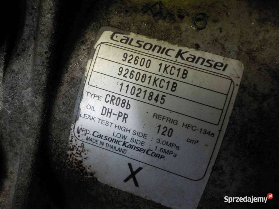 JUKE QASHQAI XTRAIL 16 DIGT 14r MR16 sprezarka