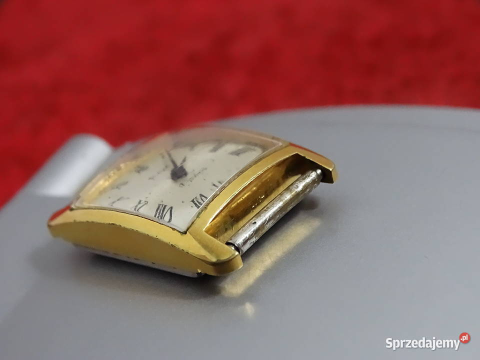Vintage Slava 17 Jewels Klasyczna Kostka ZSRR