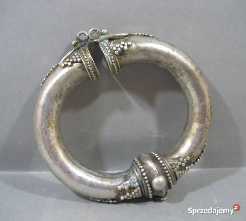 Bransoleta Orientalna Srebrna 121 gr Biżuteria Warszawa
