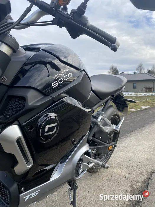 Sprzedam motor elektryczny Super Soco TS 61000km śląskie sprzedam