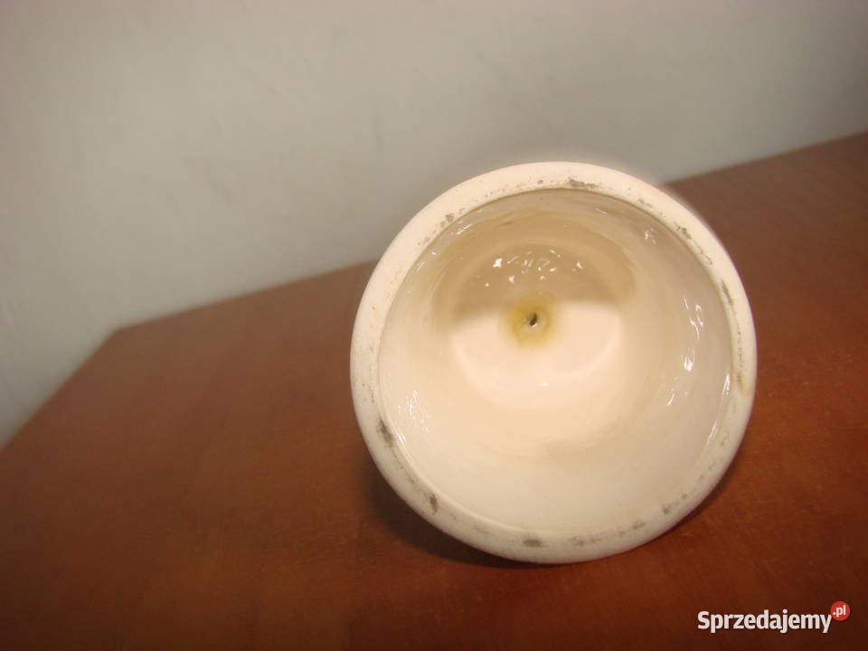porcelanowy dzwoneczek z wiatrakiem Porcelana i szkło Pruszcz Gdański