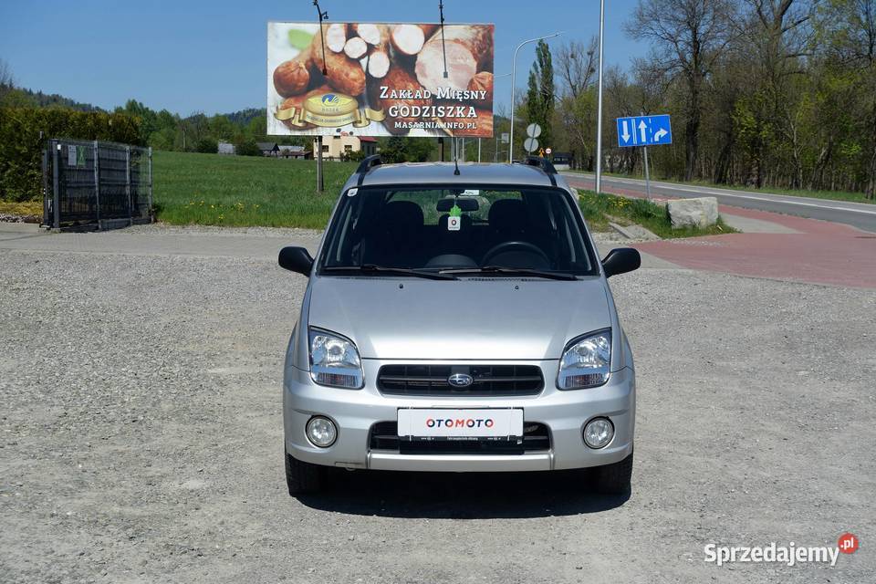 Subaru Justy 13 90 4x4 Klima KSerwisowa Komplet radio Buczkowice