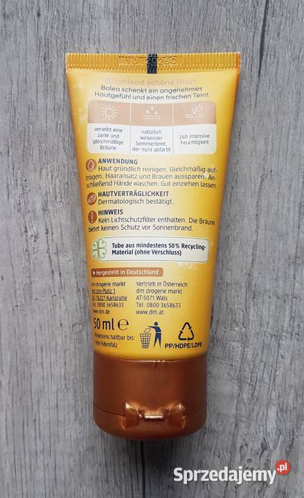dm Balea Krem do twarzy Magic Summer opalający Dla kobiet małopolskie
