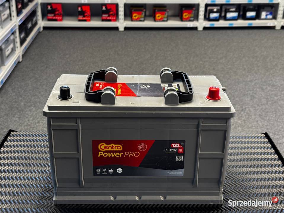 Akumulator 12V 120Ah Centra Power Pro 870A CF12 Akumulatory podkarpackie