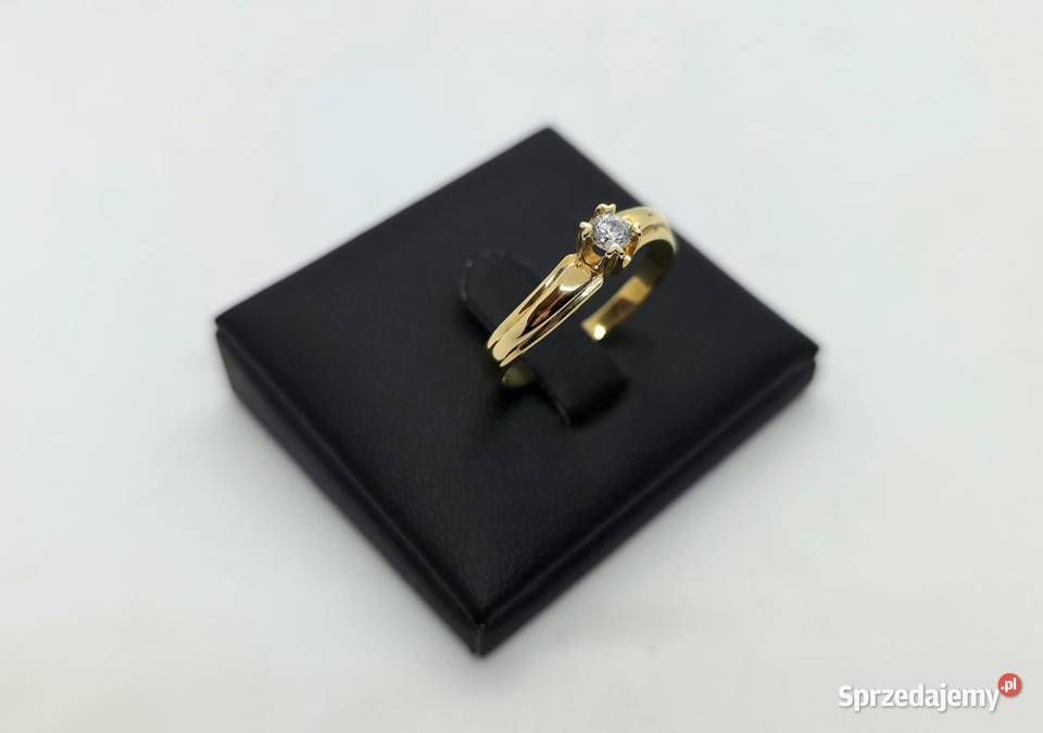 Nowy złoty pierścionek próby 585 279g Rozmiar 19 złoto