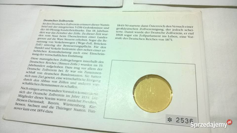 KOPERTY NUMIZMATYCZNE 3 011