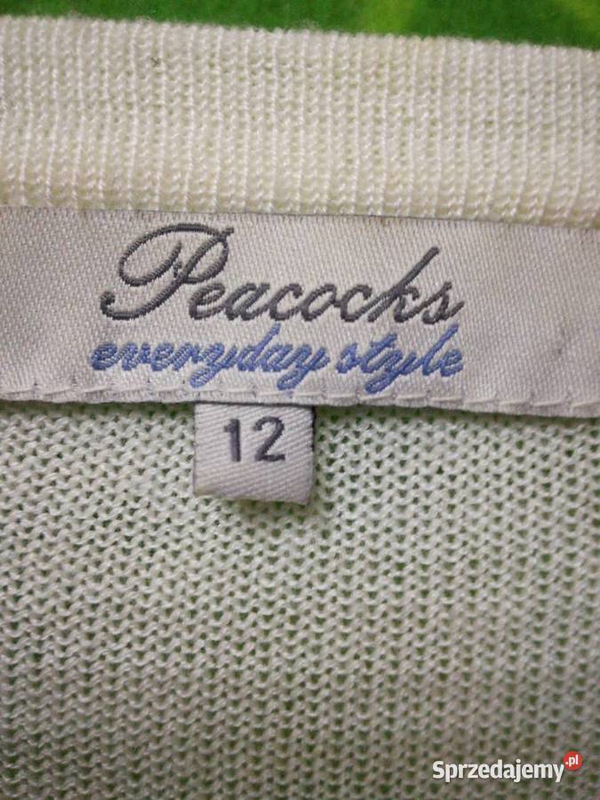 Kardigan w kolorze kremowym Ecri Inny wzór Lublin