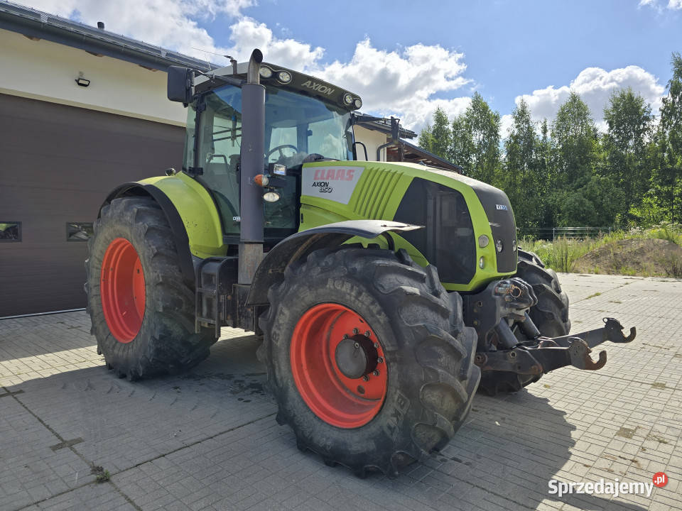 Ciągnik CLAAS AXION 850 4x4 255 obciążnik TUZ warmińsko-mazurskie Jarkowo