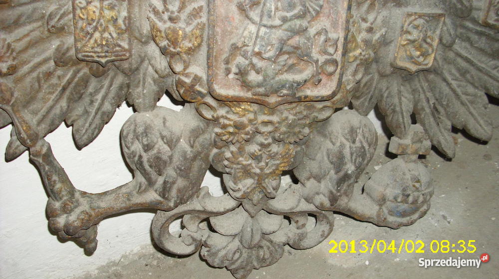 Herb Rosji carskiej Antyki Bydgoszcz sprzedam