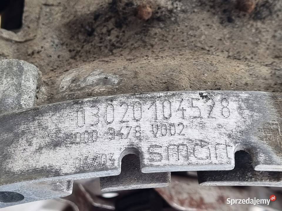 Smart Fortwo 07 700 turbo MANUALNA SKRZYNIA osobowe lubelskie Chełm