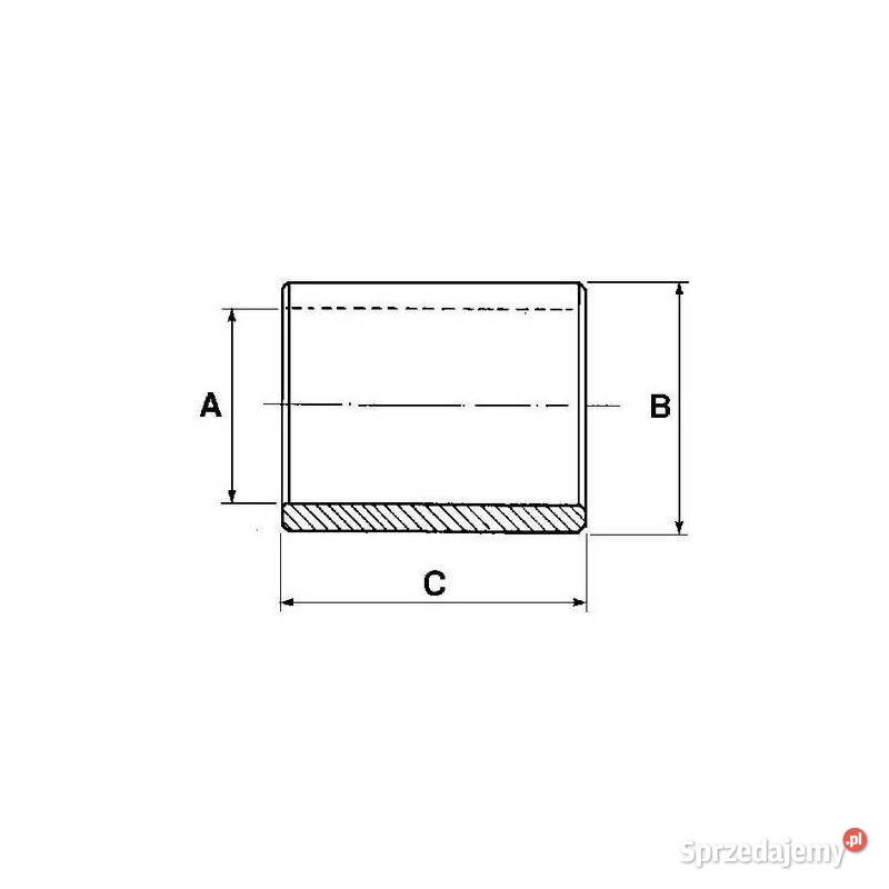 Tuleja redukcyjna kat 23 FORD 81846686 03989