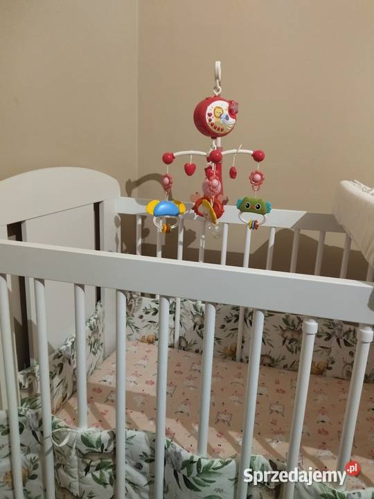 Sprzedam łóżeczko dziecięce z materacem i łódzkie Łask sprzedam