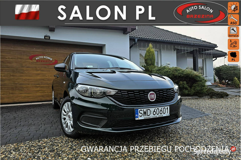 Fiat Tipo Iwłaściciel bezwypadkowy Irej 2019 II 4/5 Tipo