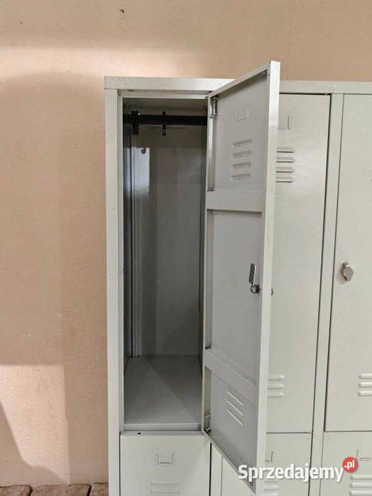 Szafa ubraniowa socjalna 6komorowa metalowa BHP Gastronomia Góra