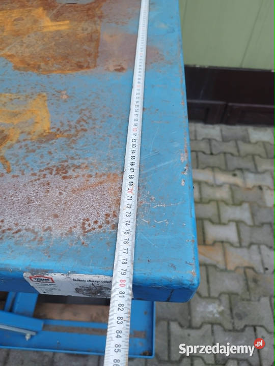 Stół podnośnikowy hydrauliczny 1300x800mm 1000 Strzyżew