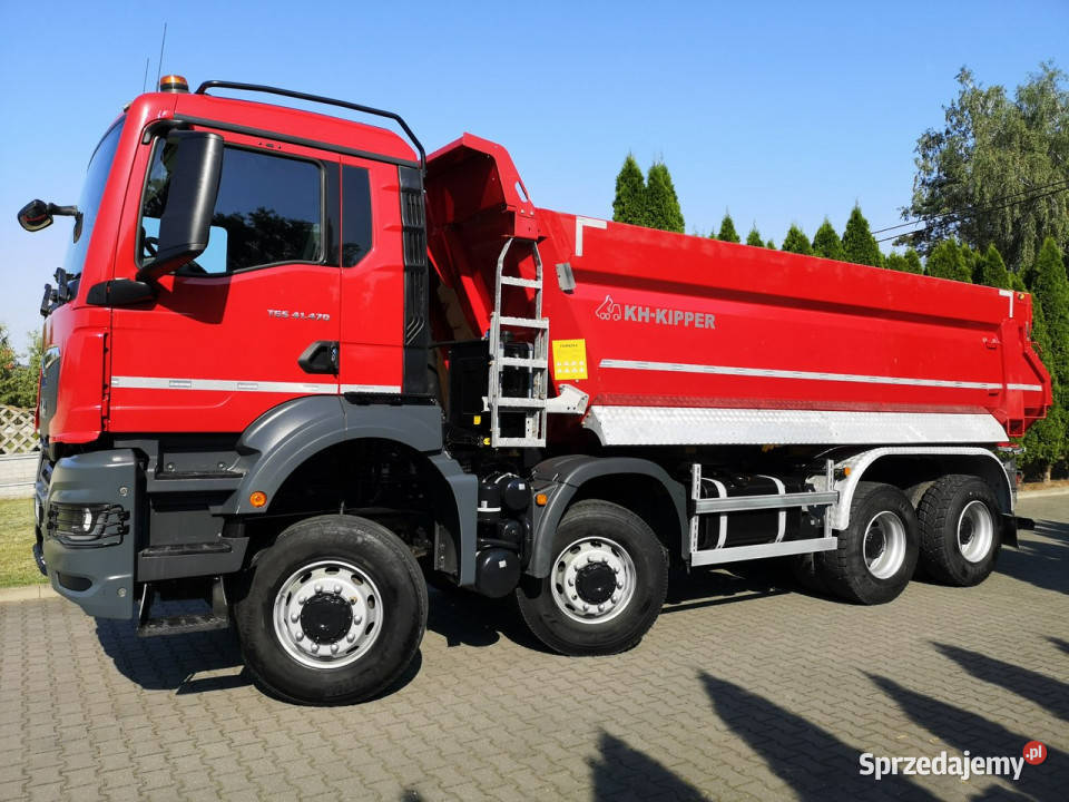 MAN TGS 41470 KH KIPPER 8x6 Manual Salon Polska manualna Daleszyce