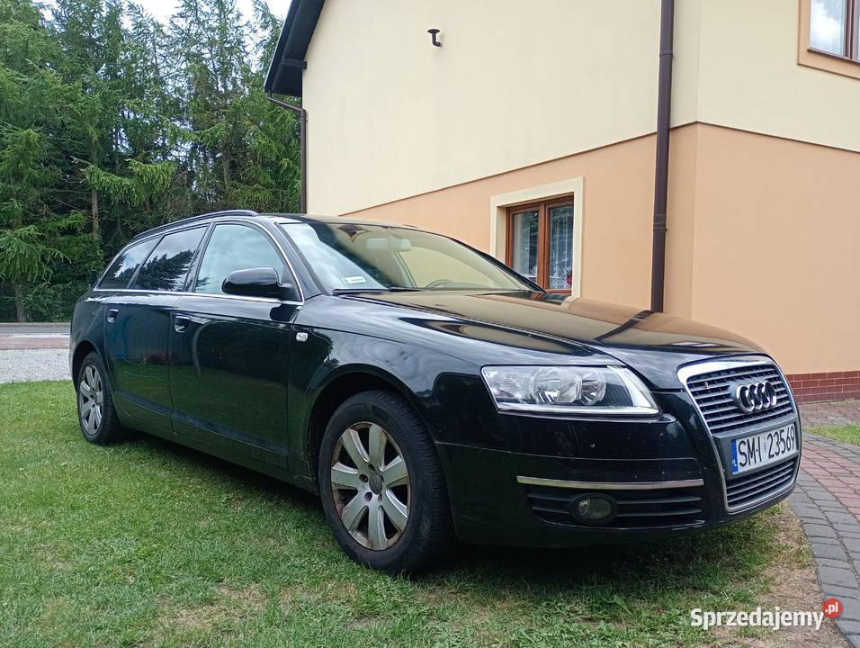 Audi A6 C6 27 TDI Avant czarna manual diesel Rypin