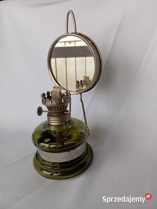 LAMPA NAFTOWA z LUSTREM PRL NOWA Niemodlin sprzedam