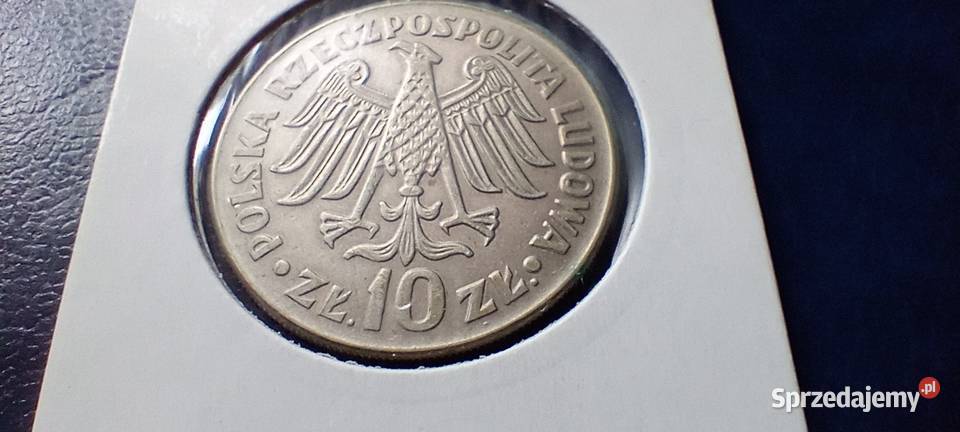 Stare monety 10 złotych 1964 KW skrętka PRL Numizmatyka Lesko