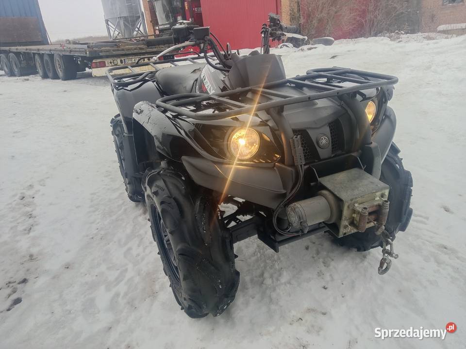 yamaha grizzly 450 4x4 czarny wyciagarka 450cm3 Lublin