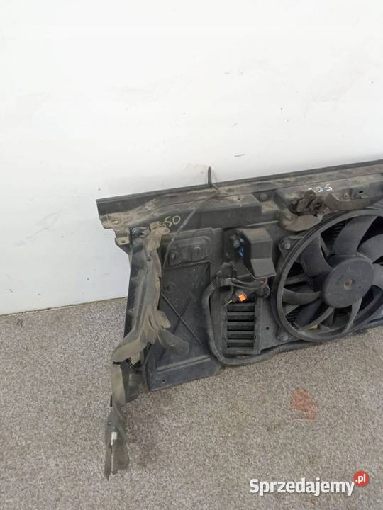 CHŁODNICA WODY WENTYLATOR 14 B KOMPLET Citroen osobowe