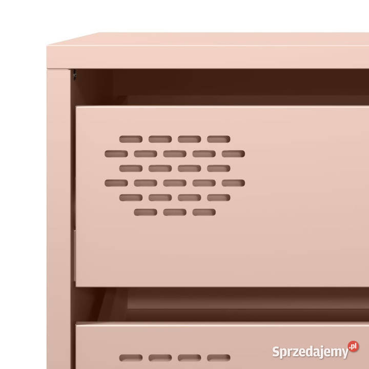 Szafka różowa 68x39x735 stal walcowana na zimno