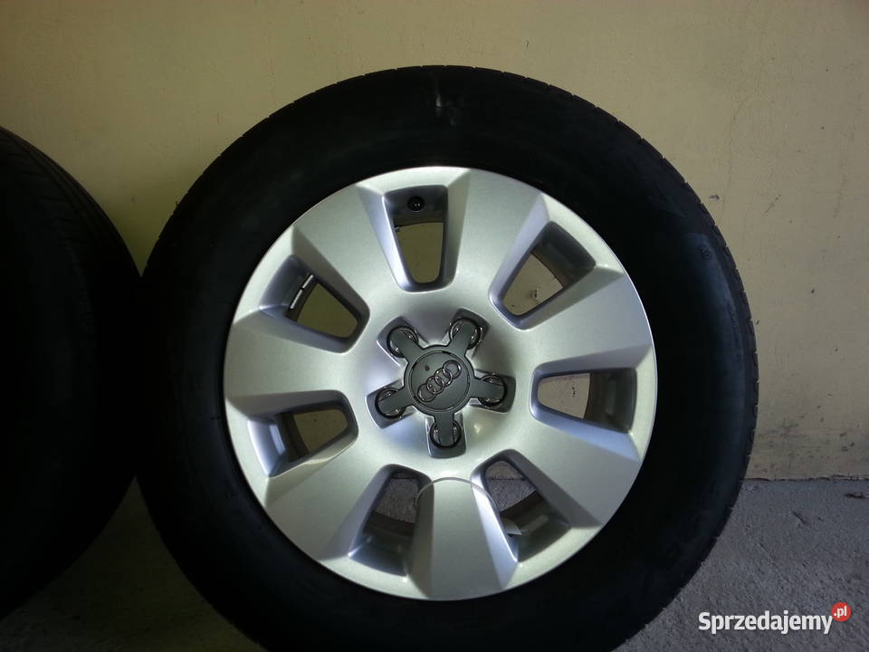 Audi A4 A6 felgi z oponami Pirelii 16 22560 Rozmiar 16" Grodzisk Wielkopolski sprzedam
