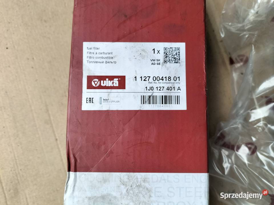 filtr paliwa Volkswagen SEAT AUDI SKODA lubelskie Kamień-Kolonia