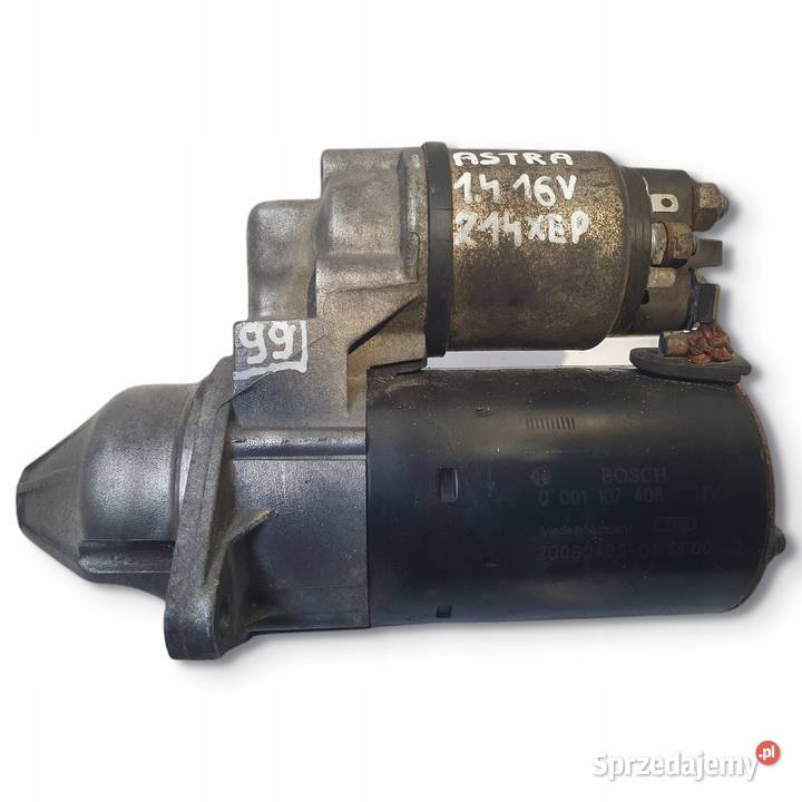 ROZRUSZNIK Opel Astra III H 14 16V bosch Układ elektryczny silnika
